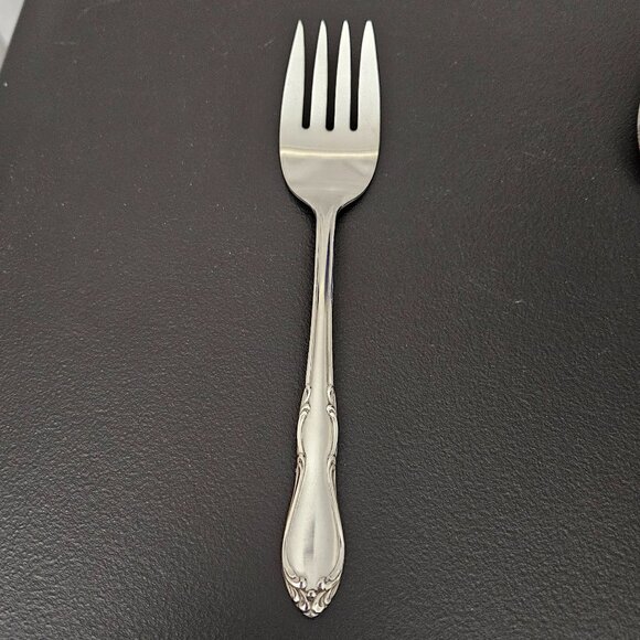 ONEIDA LTD. SIMEON L. & GEORGE H. ROGERS STAINLESS 5 PC SERVING SET - Picture 4 of 11